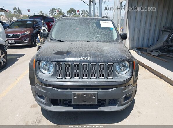 ZACCJABT5GPE03449 2016 JEEP RENEGADE Black ხელსაწყოთა პანელის ხედი