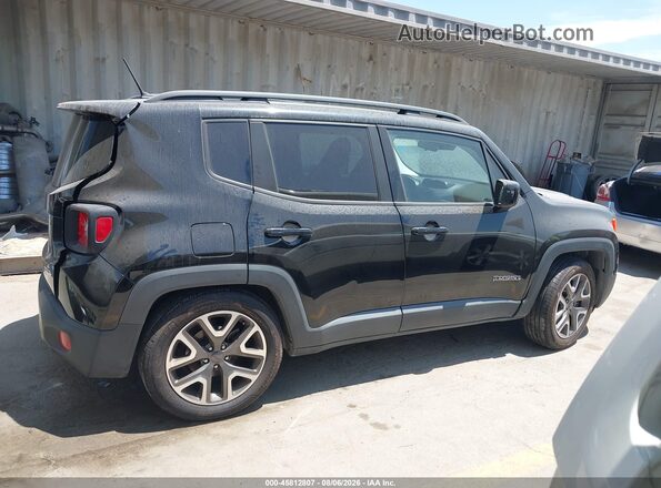 ZACCJABT5GPE03449 2016 JEEP RENEGADE Black უკანა სალონის ხედი