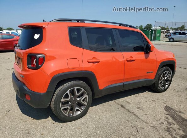 ZACCJABT5GPE14189 2016 JEEP RENEGADE Orange Trasero derecho