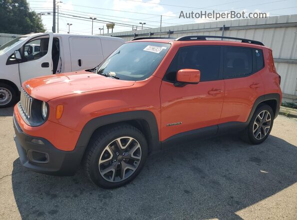 ZACCJABT5GPE14189 2016 JEEP RENEGADE Orange Vista interior de 360 grados