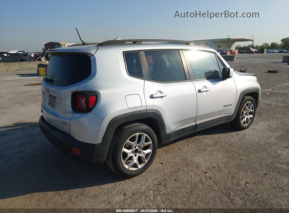 ZACCJABT5GPE34894 2016 JEEP RENEGADE Silver Հետևի աջ