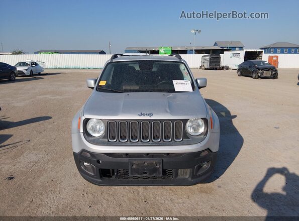 ZACCJABT5GPE34894 2016 JEEP RENEGADE Silver Դիմացի տեսք