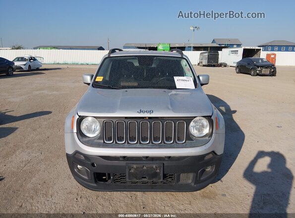 ZACCJABT5GPE34894 2016 JEEP RENEGADE Silver Սարքավորումների վահանակի տեսք