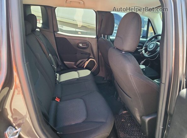 ZACCJABT5GPE37648 2016 JEEP RENEGADE Black Vista interior trasera
