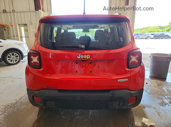ZACCJABT6GPC60236 2016 JEEP RENEGADE Red Rear view