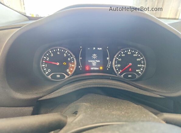 ZACCJABT6GPC60236 2016 JEEP RENEGADE Red Instrument cluster view