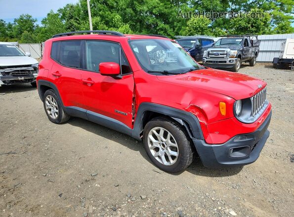 ZACCJABT6GPD08141 2016 JEEP RENEGADE Красный Передняя правая четверть