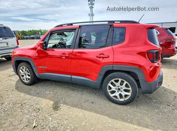 ZACCJABT6GPD08141 2016 JEEP RENEGADE Красный Задняя левая четверть