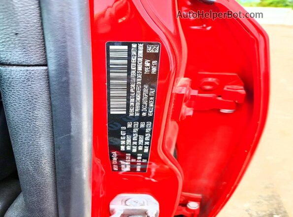 ZACCJABT6GPD08141 2016 JEEP RENEGADE Красный Вид подкапотного пространства