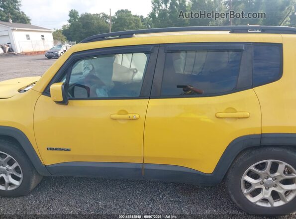 ZACCJABT6GPD15106 2016 JEEP RENEGADE Yellow Панорамний вид салону 360°
