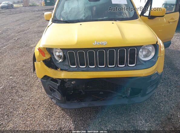 ZACCJABT6GPD15106 2016 JEEP RENEGADE Yellow Вид спереду