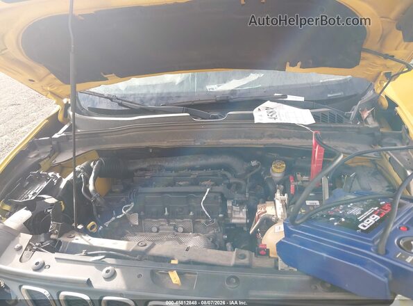 ZACCJABT6GPD15106 2016 JEEP RENEGADE Yellow Вид ззаду
