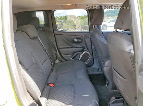 ZACCJABT6GPD45478 2016 JEEP RENEGADE Green Вид задньої частини салону
