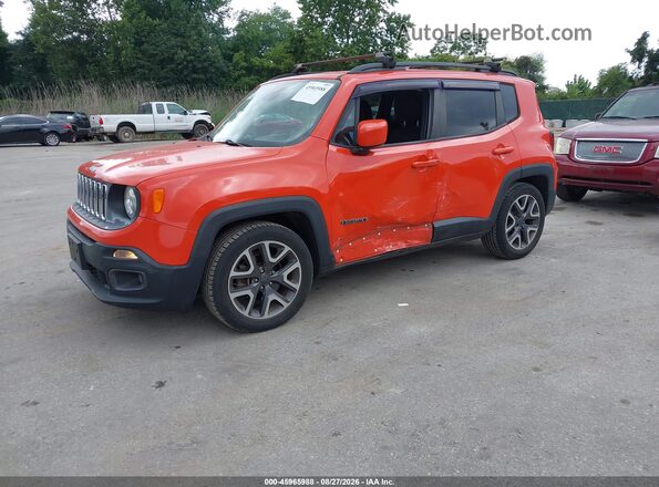 ZACCJABT7GPD43089 2016 JEEP RENEGADE Orange Передня ліва чверть