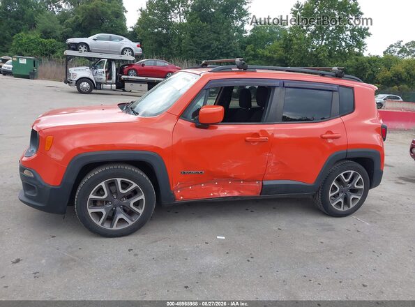 ZACCJABT7GPD43089 2016 JEEP RENEGADE Orange Вид спереду
