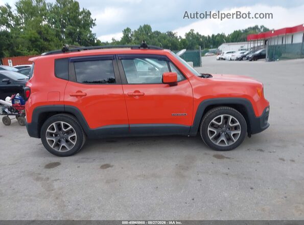 ZACCJABT7GPD43089 2016 JEEP RENEGADE Orange Вид задньої частини салону