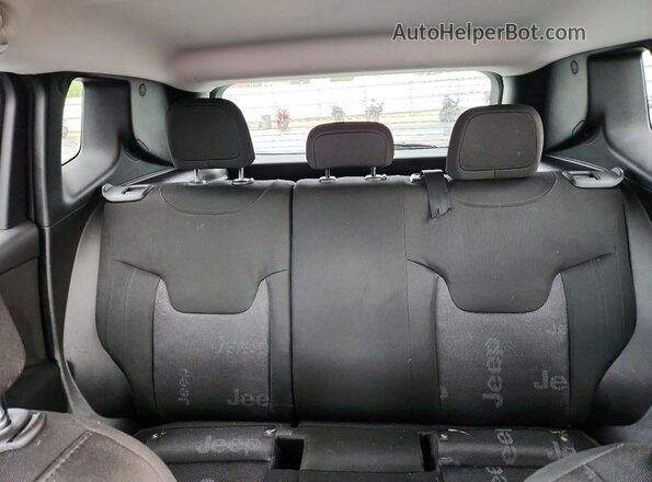 ZACCJABT8GPC67639 2016 JEEP RENEGADE Black Vista de los asientos traseros