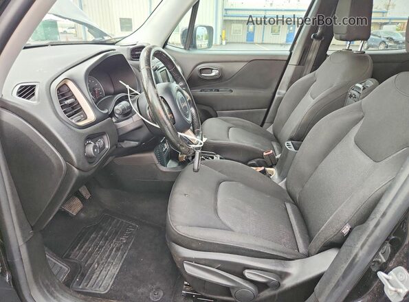 ZACCJABT8GPC67639 2016 JEEP RENEGADE Black Vista interior delantera