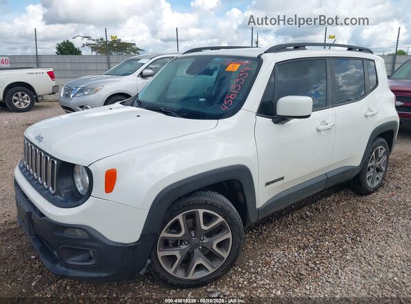 ZACCJABT8GPE29883 2016 JEEP RENEGADE White წინა მარცხენა ხედი სამი მეოთხედიდან