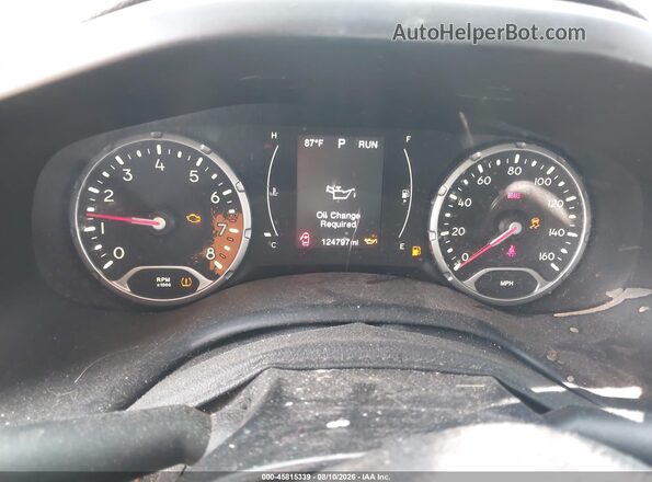 ZACCJABT8GPE29883 2016 JEEP RENEGADE White უკანა სავარძლების ხედი