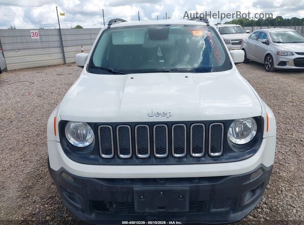 ZACCJABT8GPE29883 2016 JEEP RENEGADE White ხელსაწყოთა პანელის ხედი