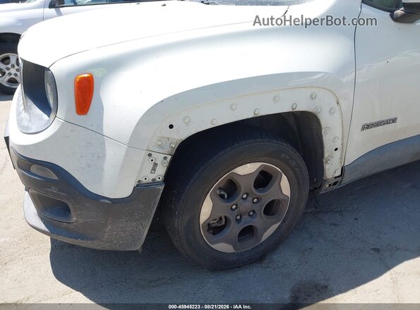ZACCJABW5GPC50825 2016 JEEP RENEGADE Белый Вид спереди