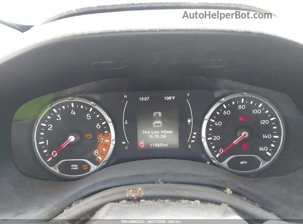 ZACCJABW5GPC50825 2016 JEEP RENEGADE Белый Вид задних сидений