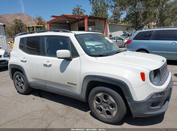 ZACCJABW5GPC50825 2016 JEEP RENEGADE Белый Вид задней части салона