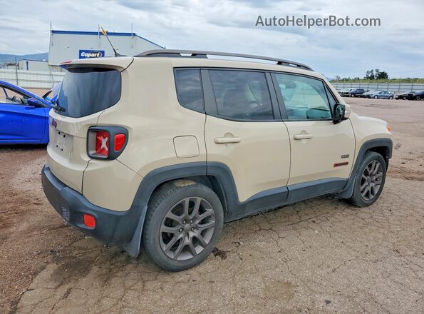 ZACCJABW5GPD99803 2016 JEEP RENEGADE Tan Tył prawy