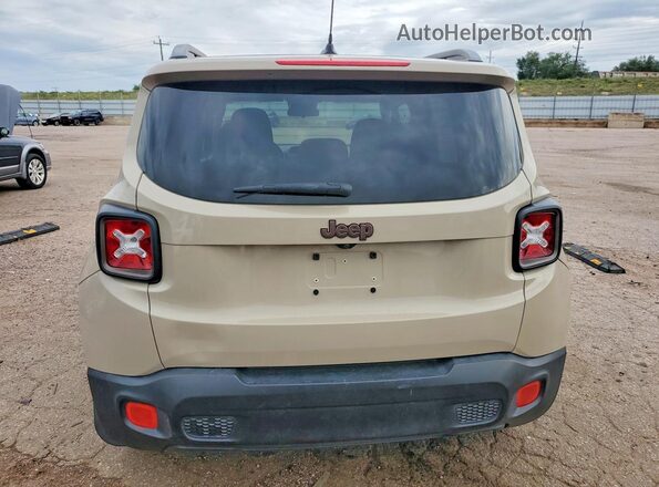 ZACCJABW5GPD99803 2016 JEEP RENEGADE Tan Widok z tyłu