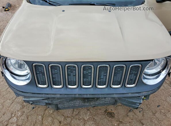 ZACCJABW5GPD99803 2016 JEEP RENEGADE Tan Widok komory silnika