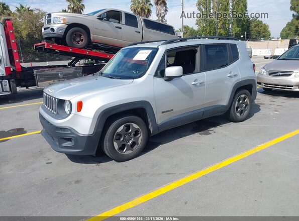 ZACCJABW7GPC52737 2016 JEEP RENEGADE Серебряный Передняя левая четверть