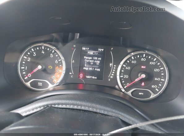 ZACCJABW7GPC52737 2016 JEEP RENEGADE Серебряный 