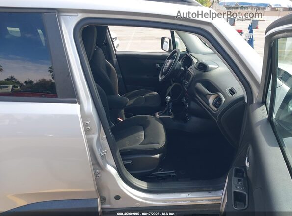 ZACCJABW7GPC52737 2016 JEEP RENEGADE Серебряный Вид салона спереди