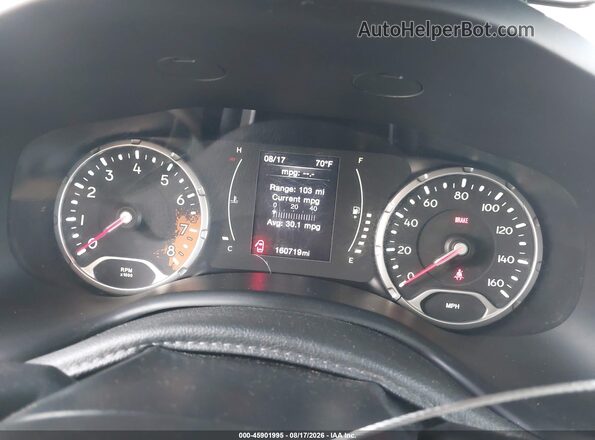 ZACCJABW7GPC52737 2016 JEEP RENEGADE Серебряный Вид задних сидений