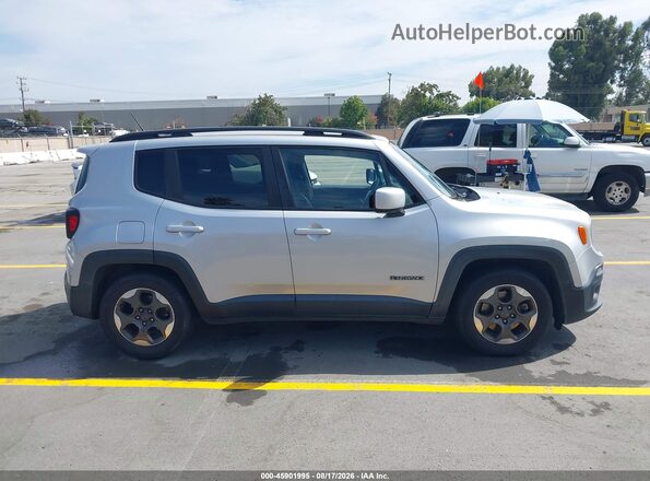ZACCJABW7GPC52737 2016 JEEP RENEGADE Серебряный Вид задней части салона