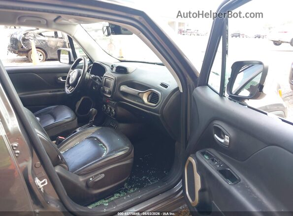 ZACCJADB1HPE55523 2017 JEEP RENEGADE Серый Вид салона спереди