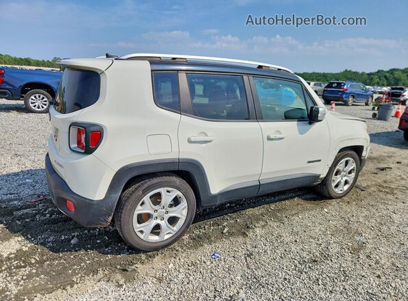 ZACCJADB2HPF01490 2017 JEEP RENEGADE White Trasero derecho