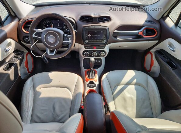 ZACCJADB2HPF01490 2017 JEEP RENEGADE White Vista del salpicadero