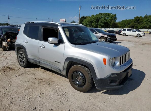ZACCJADB7HPE72844 2017 JEEP RENEGADE Silver Front right