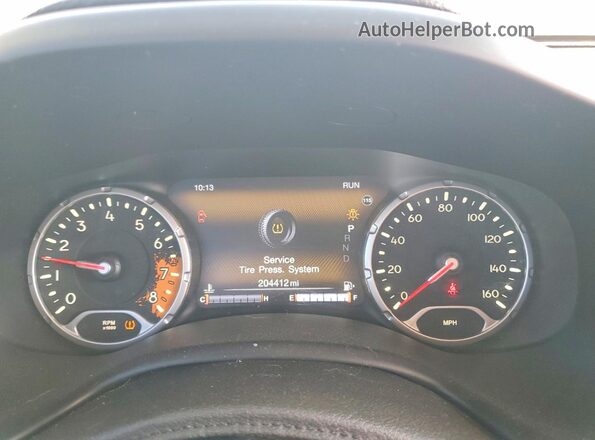 ZACCJADB7HPE72844 2017 JEEP RENEGADE Silver Instrument cluster view