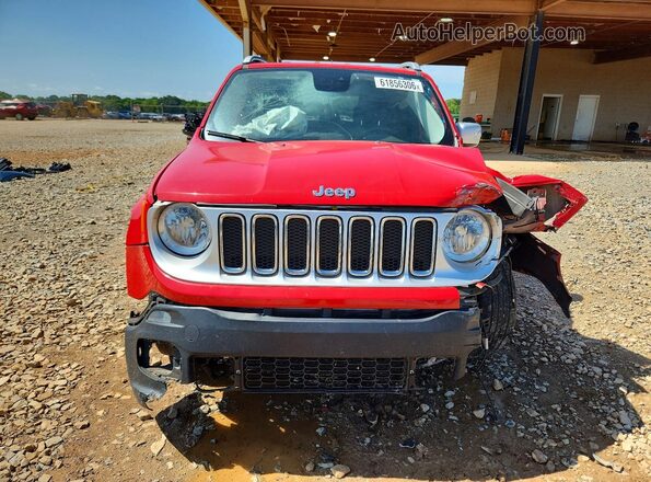 ZACCJADB7HPF23713 2017 JEEP RENEGADE Red Դիմացի տեսք