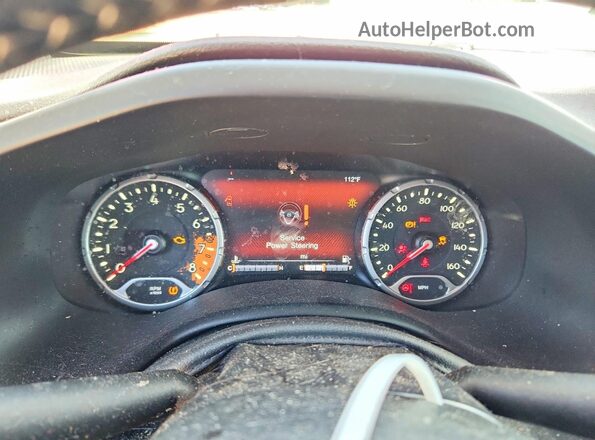 ZACCJADB7HPF23713 2017 JEEP RENEGADE Red Սարքավորումների վահանակի տեսք