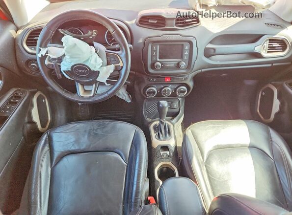 ZACCJADB7HPF23713 2017 JEEP RENEGADE Red Առջևի վահանակի տեսք