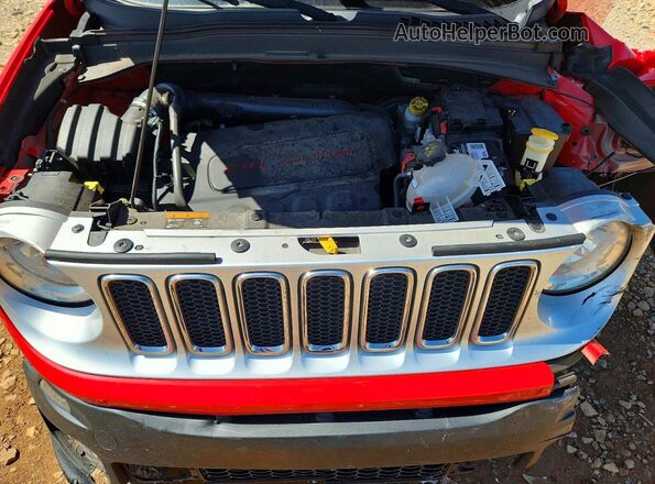 ZACCJADB7HPF23713 2017 JEEP RENEGADE Red Շարժիչի բաժամունքի տեսք