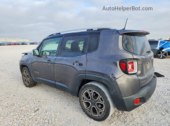 ZACCJADB7JPG99554 2018 JEEP RENEGADE Charcoal Задня ліва чверть