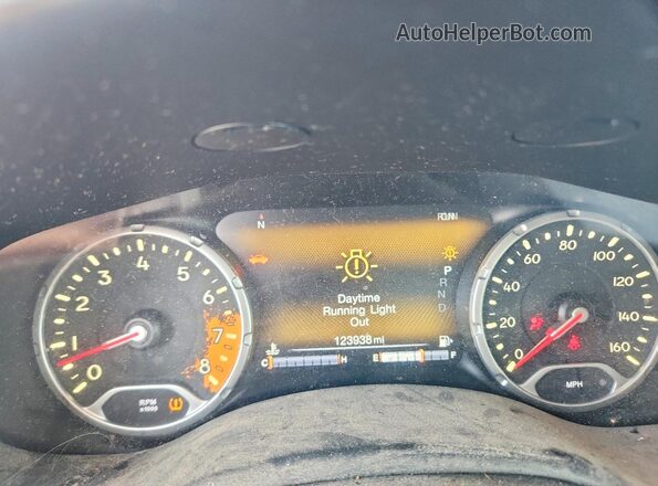 ZACCJADB7JPG99554 2018 JEEP RENEGADE Charcoal Вид щитка приладів