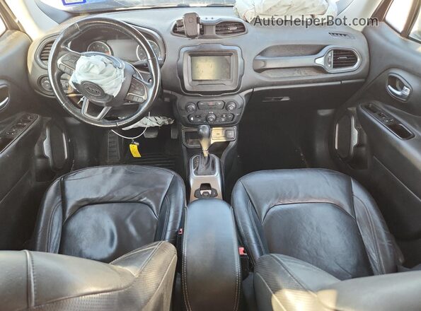 ZACCJADB7JPG99554 2018 JEEP RENEGADE Charcoal Вид панелі приладів