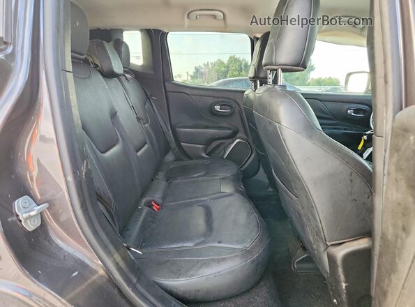ZACCJADB7JPG99554 2018 JEEP RENEGADE Charcoal Вид задніх сидінь