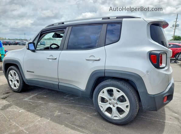 ZACCJADB8HPF87422 2017 JEEP RENEGADE Серебряный Задняя левая четверть